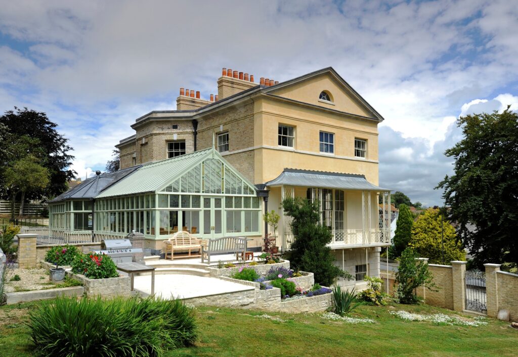 Belfield conservatory after restoration