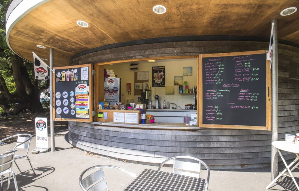 Borough Gardens Dorchester-cafe kiosk