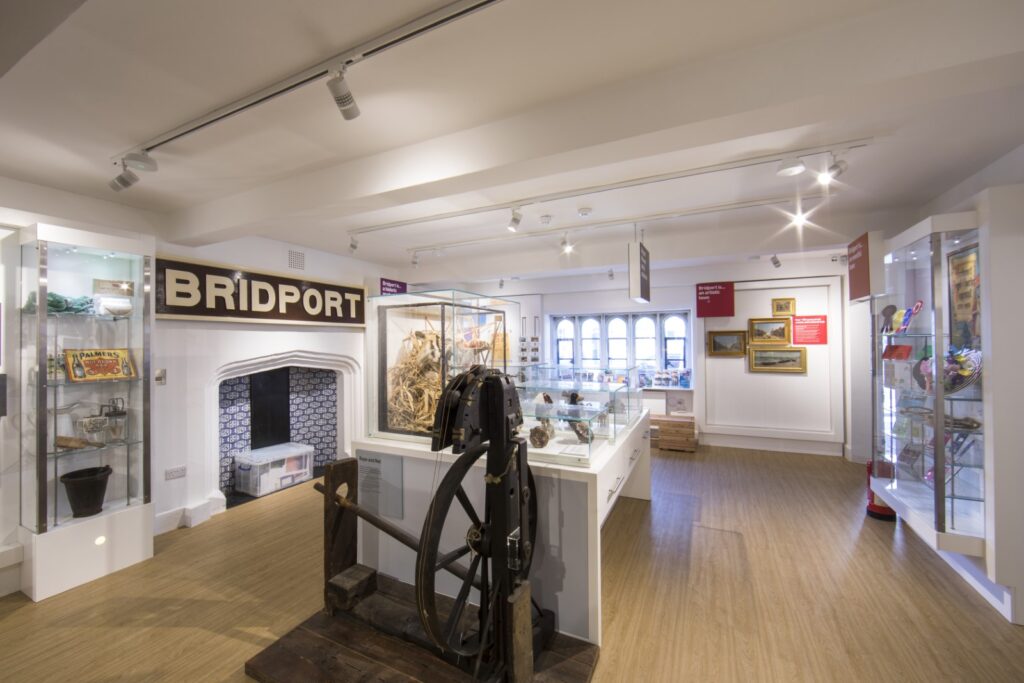 Bridport Museum-space by entrance